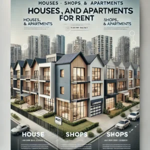 HOUSE, SHOP, APARTMENT FOR RENT Ad Plans