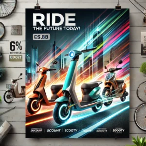 BIKES, SCOOTERS,SCOOTY, BICYCLE Ad Plans